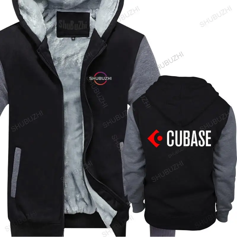 Мужская толстая толстовка Cubase Cotton Top флисовая большого размера для мужчин