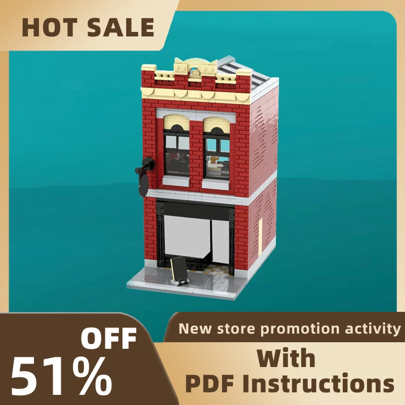 Новый город Лидер продаж уличный вид Moc модульный центр запись модель