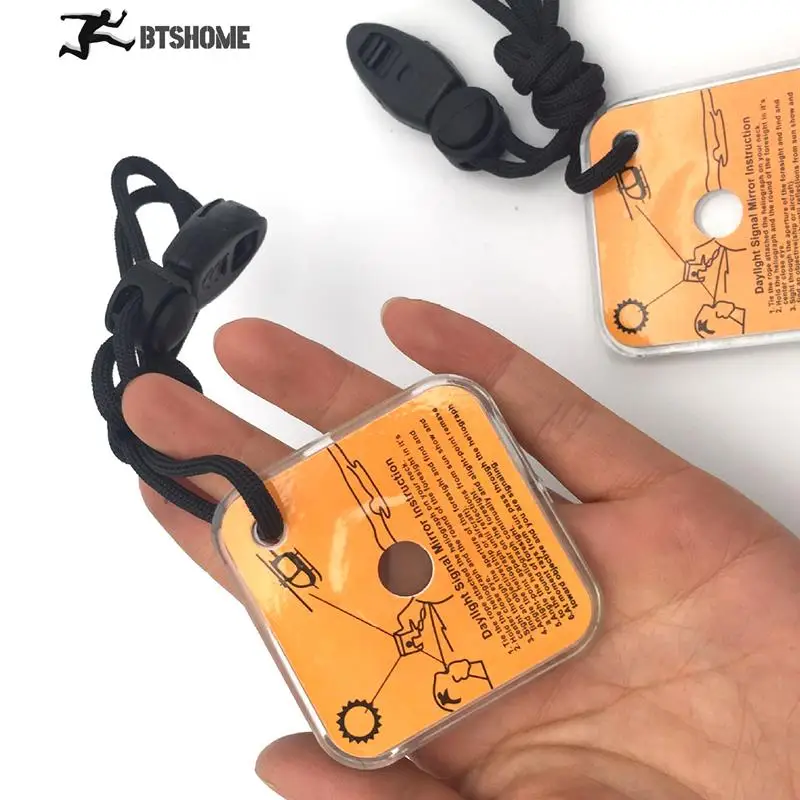 

Зеркало с отражающим сигналом для экстренного выживания