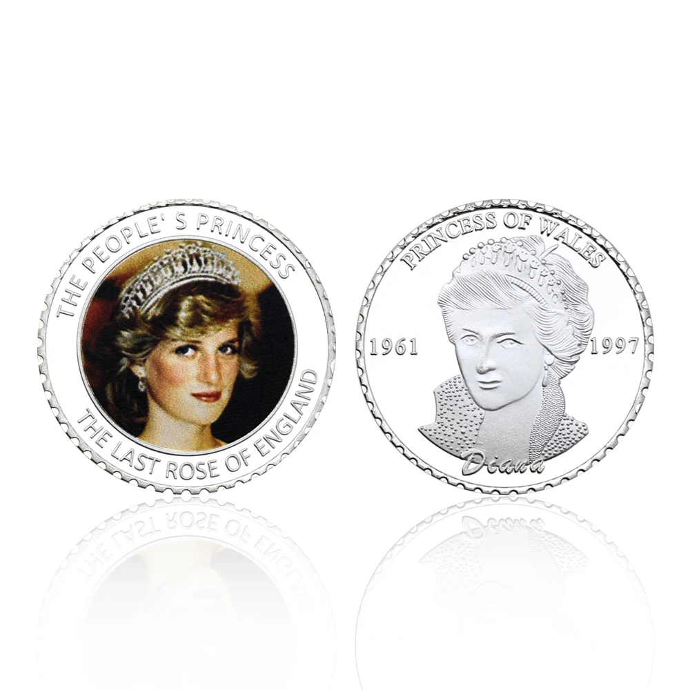 

Серебряные памятные монеты Diana, принцесса Англии