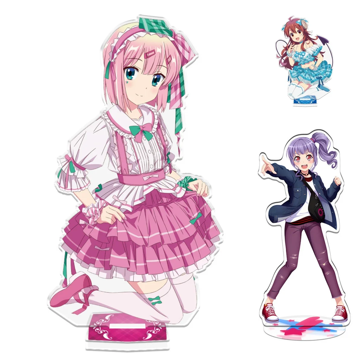 15 см аниме Machikado Mazoku модель Шарм косплей Tekens орнамент Accesorios Goederen Collectie Geschenken