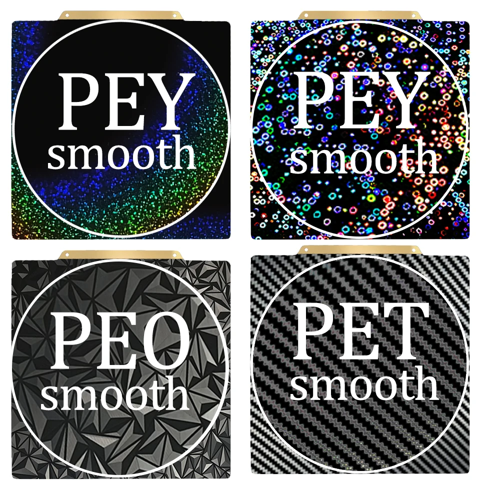 Bambu Smooth Pei Plate Double Sided Smooth H2D Build Plate 355x346MM For Bambu Lab H2D,Flexible Spring Steel Heated Bed Platform For Bambu Lab H2D Combo/H2D Bambu Lab Plate