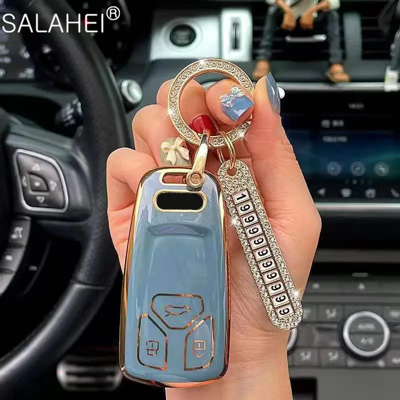

Car Key Case Cover For Audi A1 A3 A4 A6 A7 A8 A4L Q3 Q5 Q7 Q8 B6 B7 B8 B9 C5 C6 C8 D5 S4 S5 S6 S7 S8 R8 TT TTS 4M RS 8S 8L 8P 4F