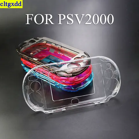 cltgxdd, 1 шт., прозрачный жесткий чехол, прозрачный чехол, подходит для Psvita PS Vita PSV 2000, хрустальный чехол