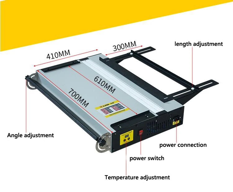 Вентилятор охлаждения акриловый гибочный станок удобное маленькое устройство