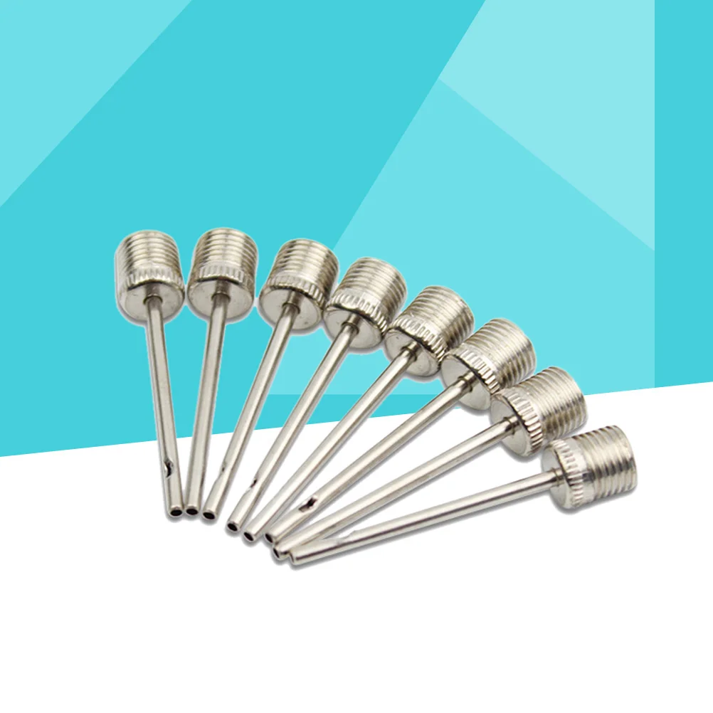 

10 Pcs Football Inflator Needle Air Inflation Inflating Needle Pin Basketball Pump Needle Bike Pump Needle