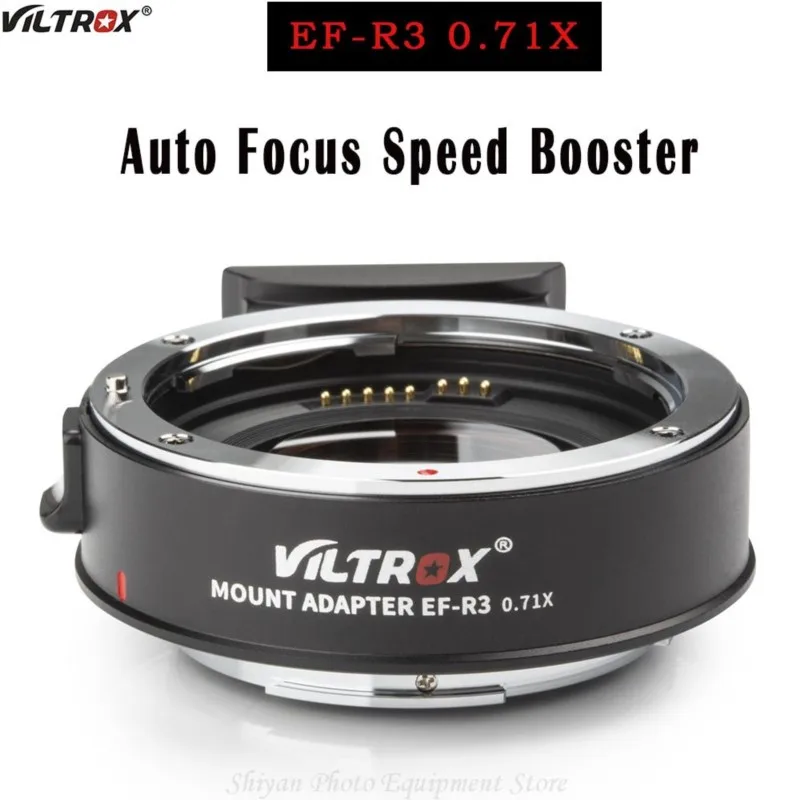 

Viltrox EF-R3 0.71xaf адаптер для увеличения скорости объектива с автофокусом для объектива Canon EOS EF для EOS R Mount Camera R6 RP R5 C70 R3