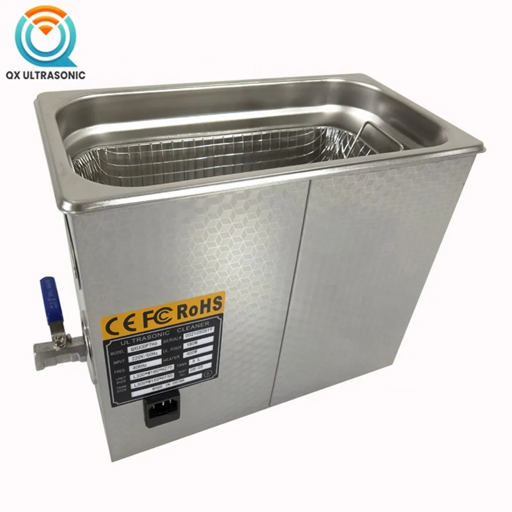 

3L 40khz Digital Cleaning Machine Ultrasonic Cleaner With Timer Temperature And Power Adjustment