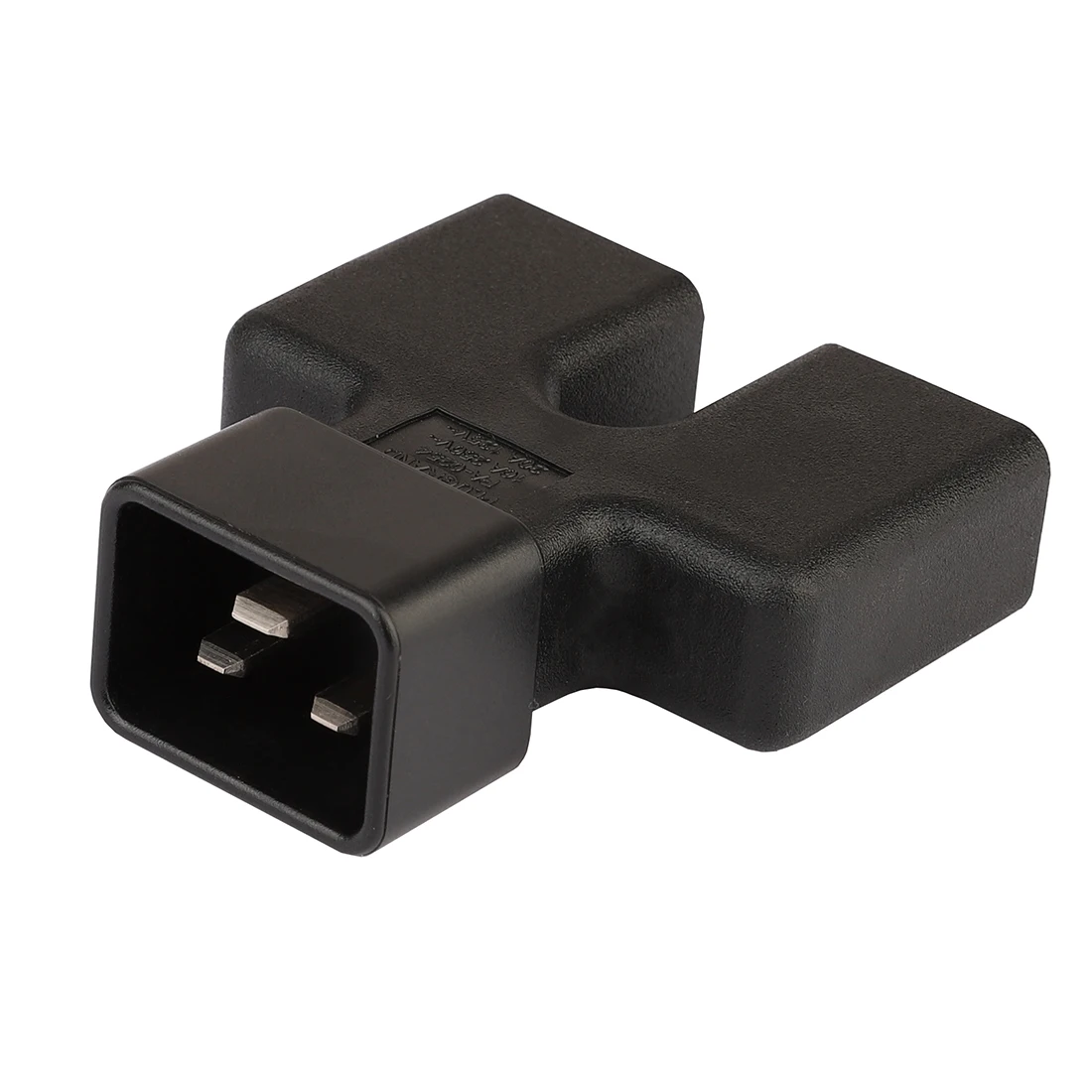 C20 TO C19 IEC 320 Male to Dual 2*C19 Female Power Adapter 16A 250V UPS PDU |