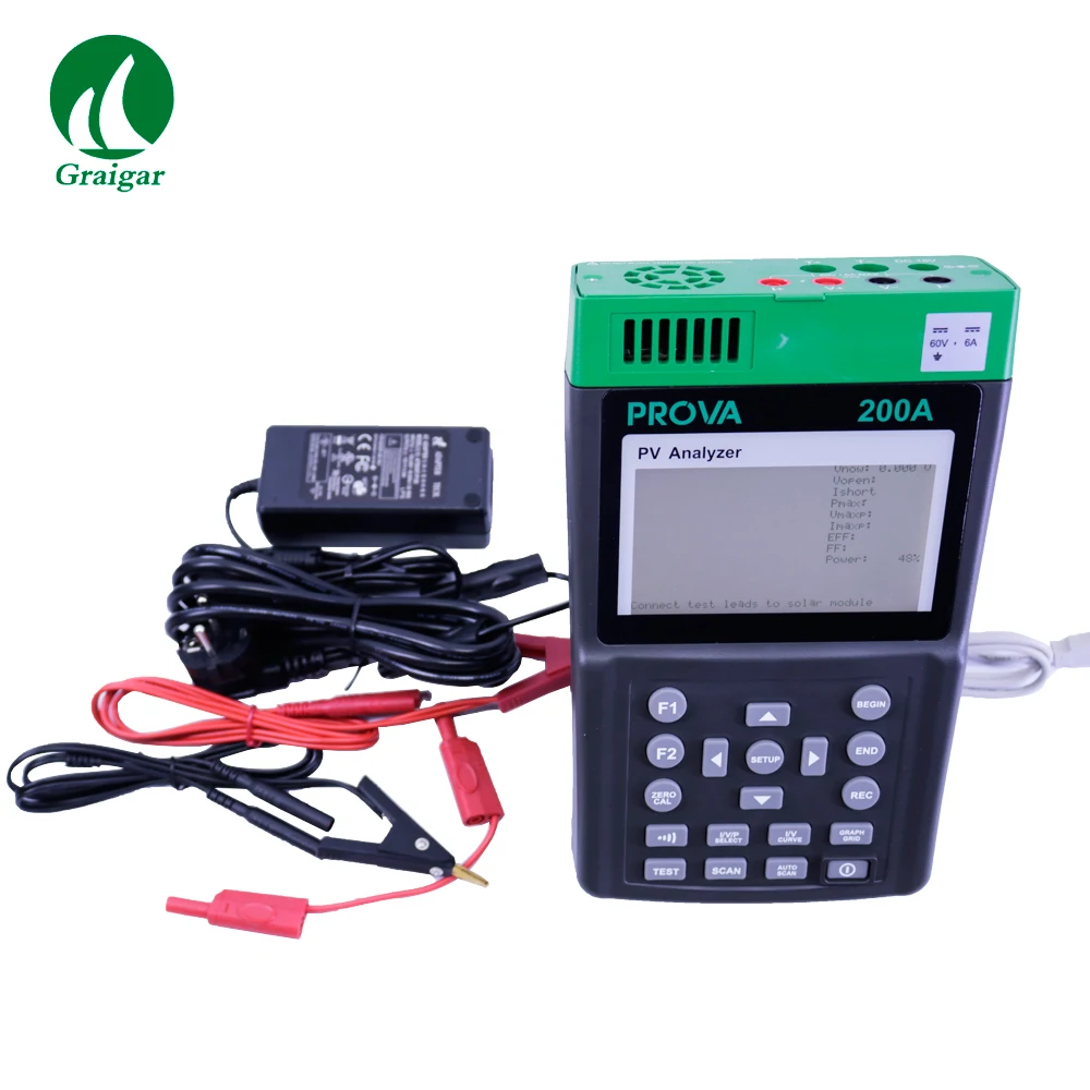 

PROVA-200A Solar Module Analyzer 60V, 6A (180W Capability)