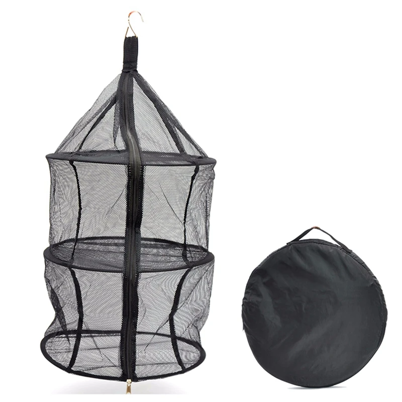 

Уличная нейлоновая сумка-сетка на молнии, трехслойная складная сумка для хранения одежды, сумка-сетка для стирки одежды