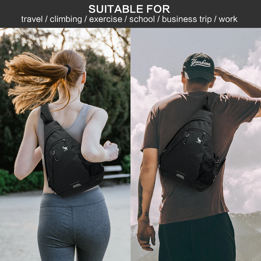 OIWAS Мужская сумка через плечо Сумки для мальчиков Студентка колледжа Велоспорт