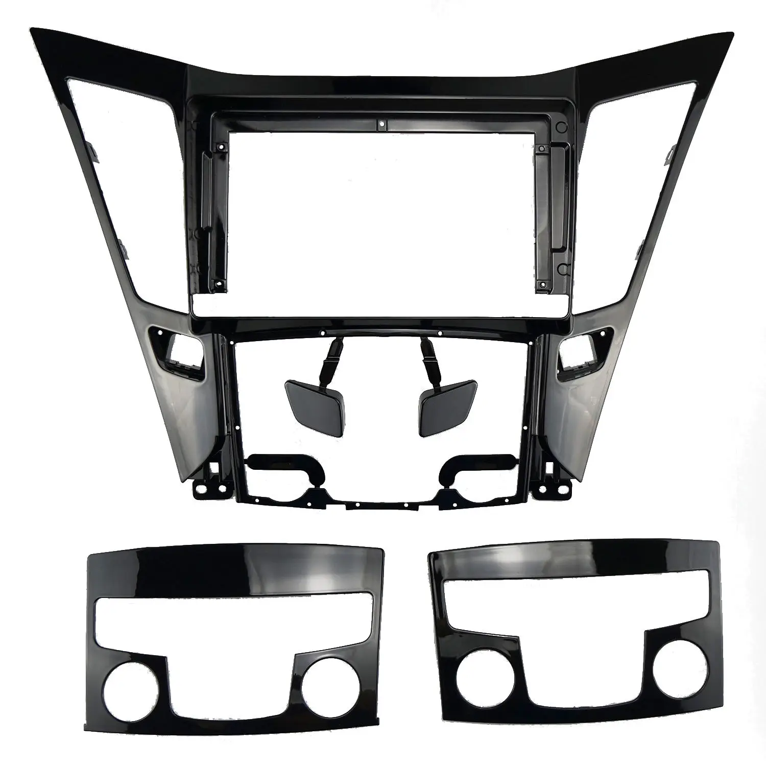 

Автомобильный радиоприемник 2 Din для Hyundai Sonata 2010-2014, стерео, CD, DVD-плеер, Заводская рама, объемная панель, устанавливаемая рамка