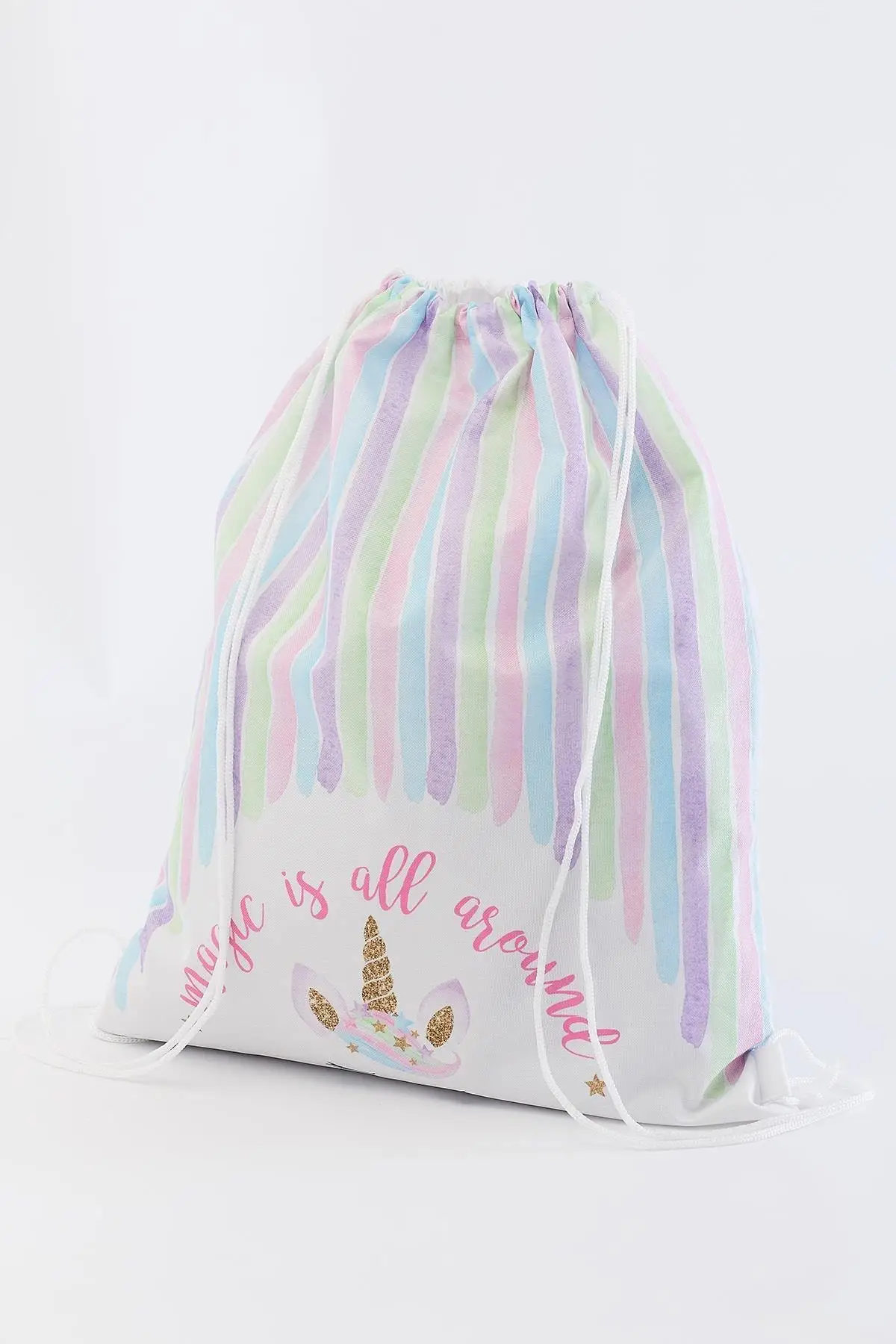 

Рюкзак на шнурке с принтом единорога для девочек, 36x41
