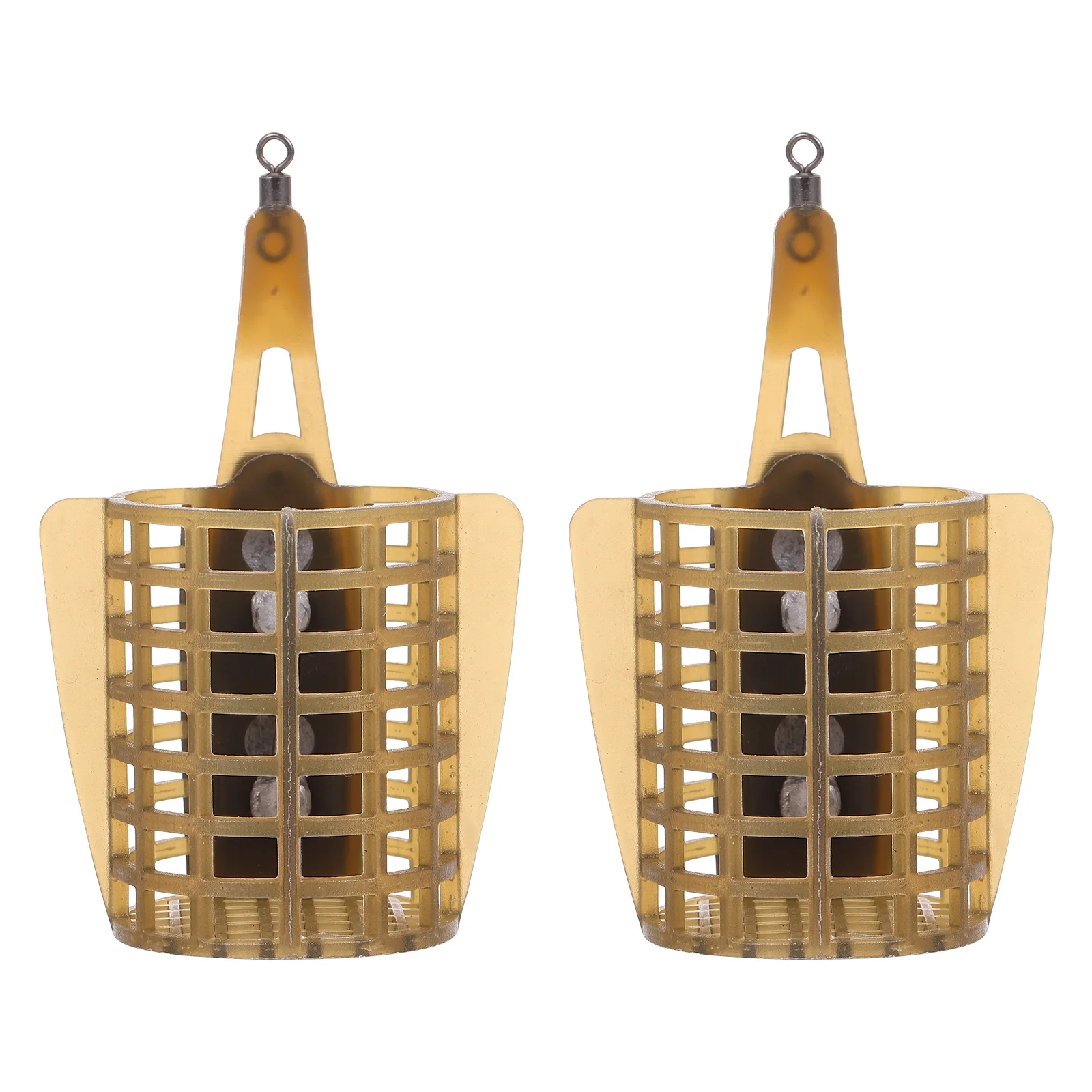 

Bait Cage Cages Feeder Lure Basket Holder Gear Tacklebaskets Nylon Carptools