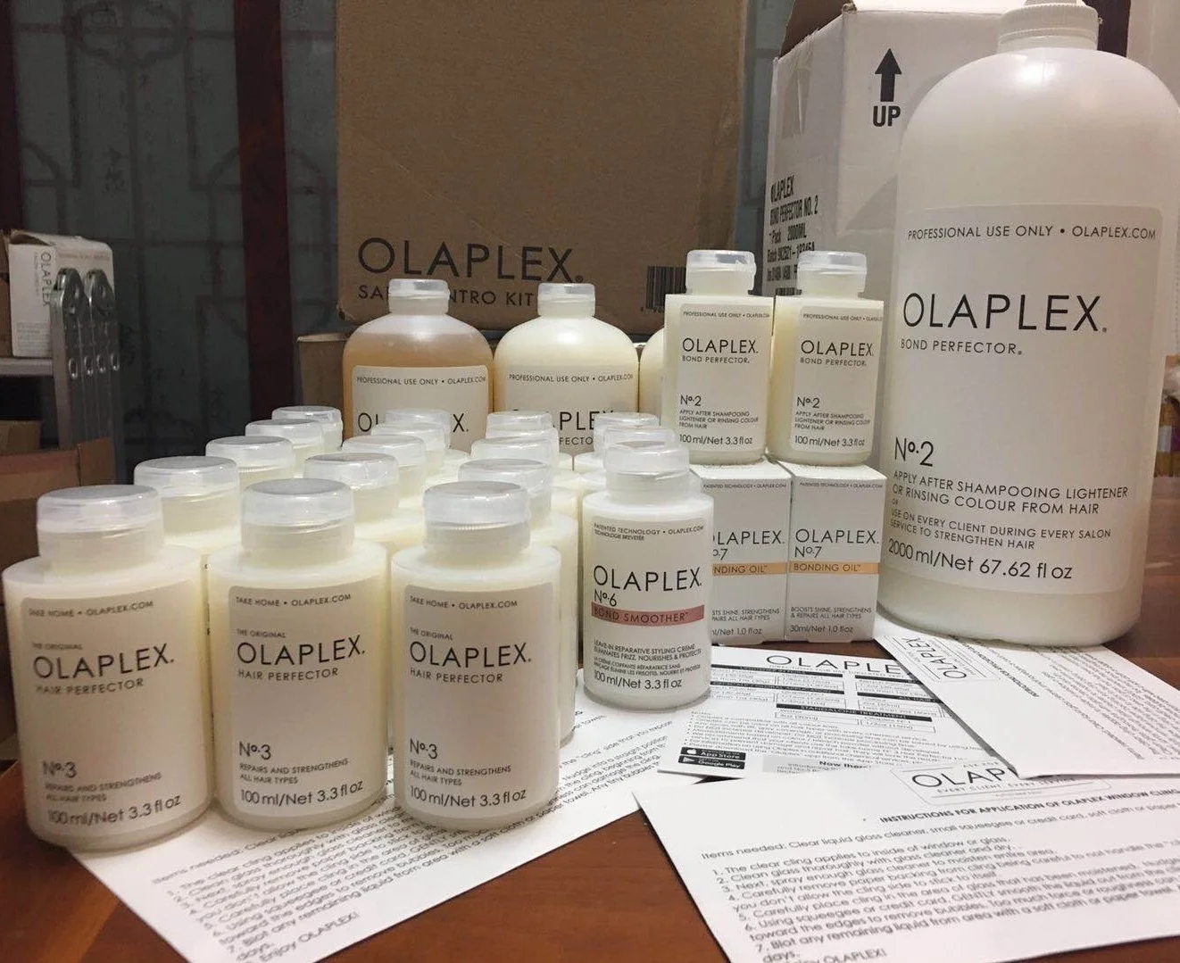 Olaplex No.1/2/3/4/5/6/7 Оригинальное эфирное масло для волос восстанавливающее и