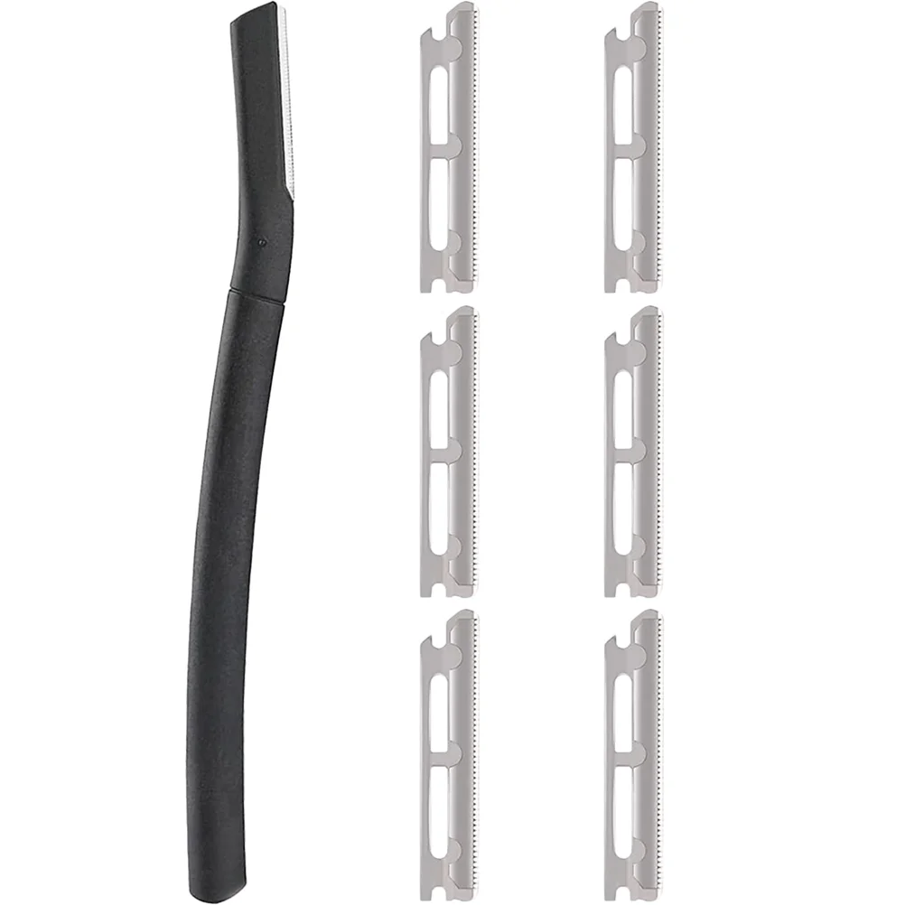 

1 Set Eyebrow Trimmer Sharpened Eyebrow with Replacement Blades and Case