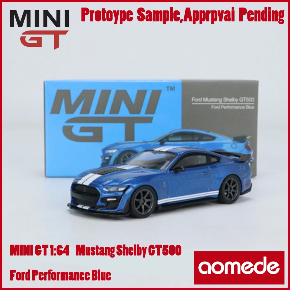 

MINI GT 1:64 Ford Mustang Shelby GT500 Ford Performance Blue MGT00268-L