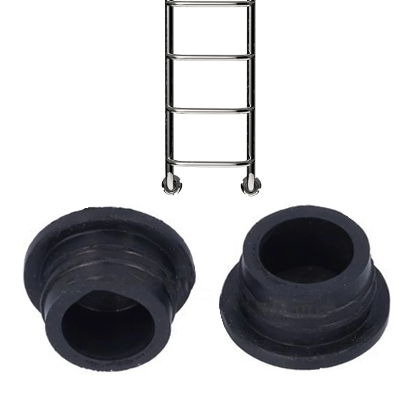 

Бампер для лестницы для бассейна 2 шт., резиновые защитные чехлы для лестницы, бамперы, колпачки для промежуточных бассейнов, подходит для шл...