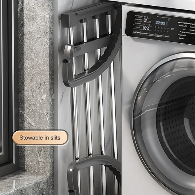 Складная Сушилка с радиатором для одежды 42-72 см