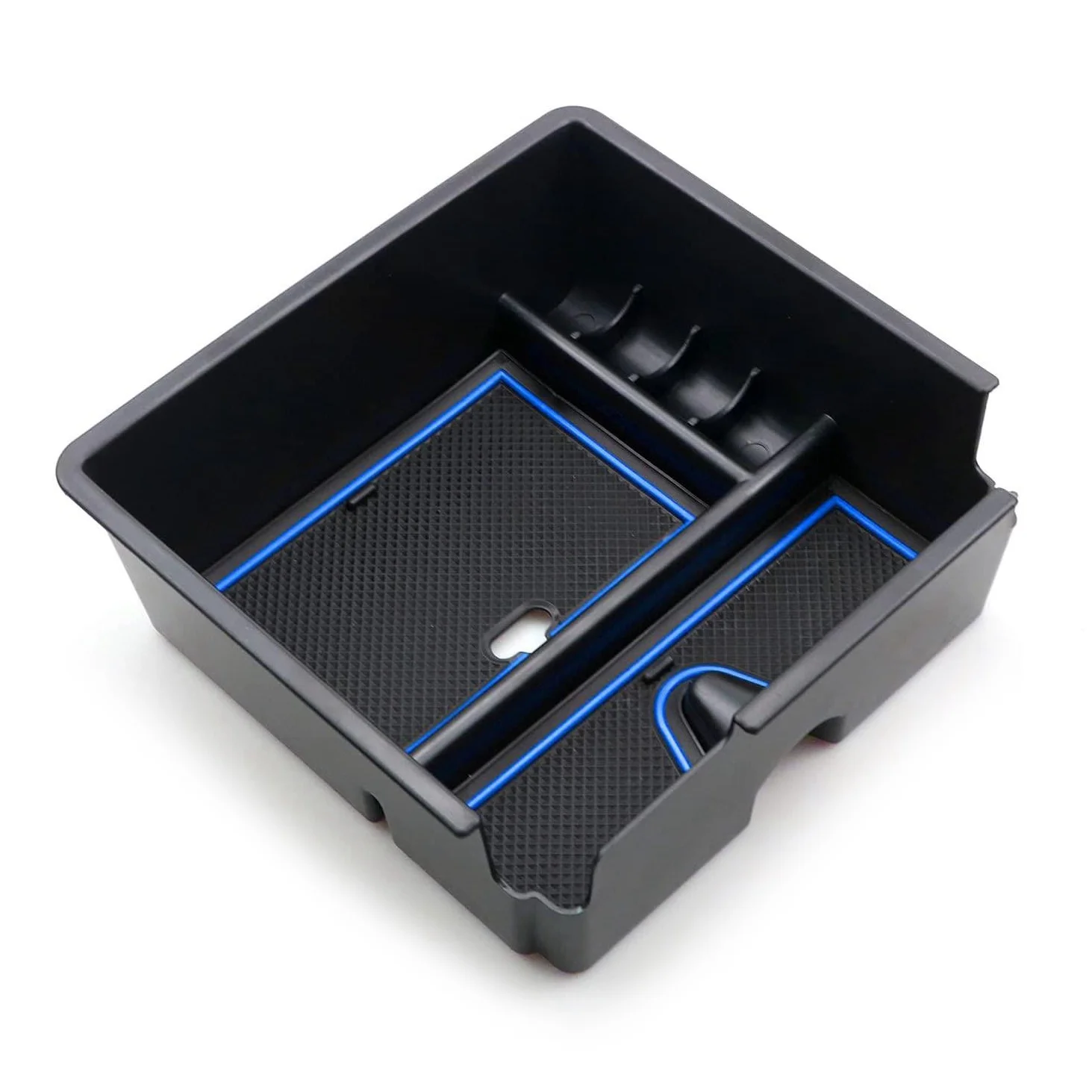 

Поднос-органайзер для центральной консоли 2019 2020 2021 Ford Ranger, подлокотник для хранения, вставка, лоток, автомобильные аксессуары, синий
