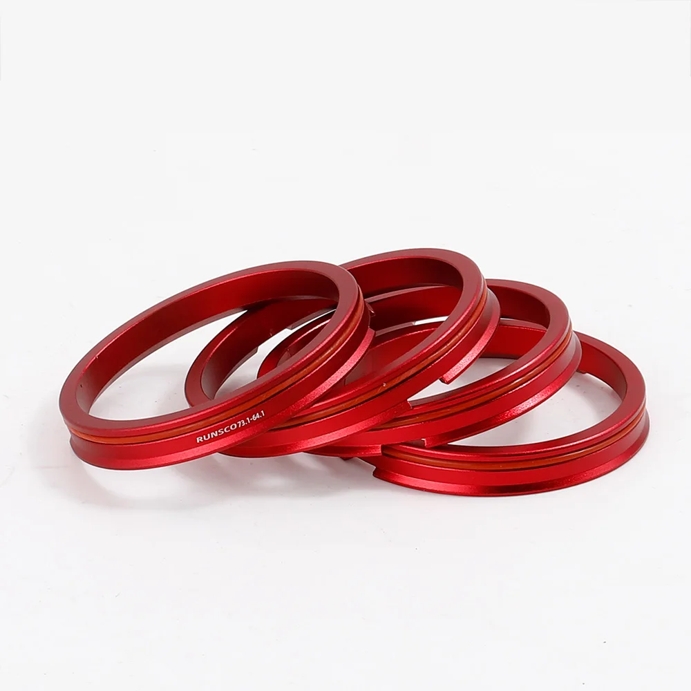 

4 шт. Центрические кольца ступицы автомобиля, центральная прокладка диаметра колеса 73,1-54,1/56,1/56,6//64,1/65,1/66,1/67,1/70,1 мм