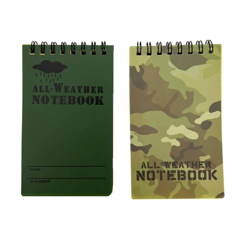 

K92F All Weather Shower Waterproof Notebook Notepad Top Spiral Memo-Notepad