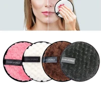 3pcs makeup remover puff useful safe reusable face wash sponge puff for women makeup remover sponge face wash puff