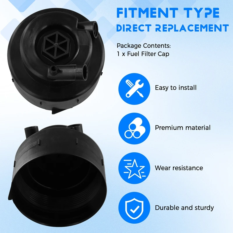 Крышка дизельного топливного фильтра для Ford Powerstroke 6.7L 2011-16 BC3Z-9G270-D BC3Z9G270D BC3Z-9G270-A