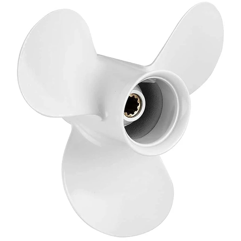 Подвесной лодочный мотор с пропеллером для Yamaha 20Hp 25Hp 9 7/8X10 1/2 20 25 30 винт 3 лопасти 10