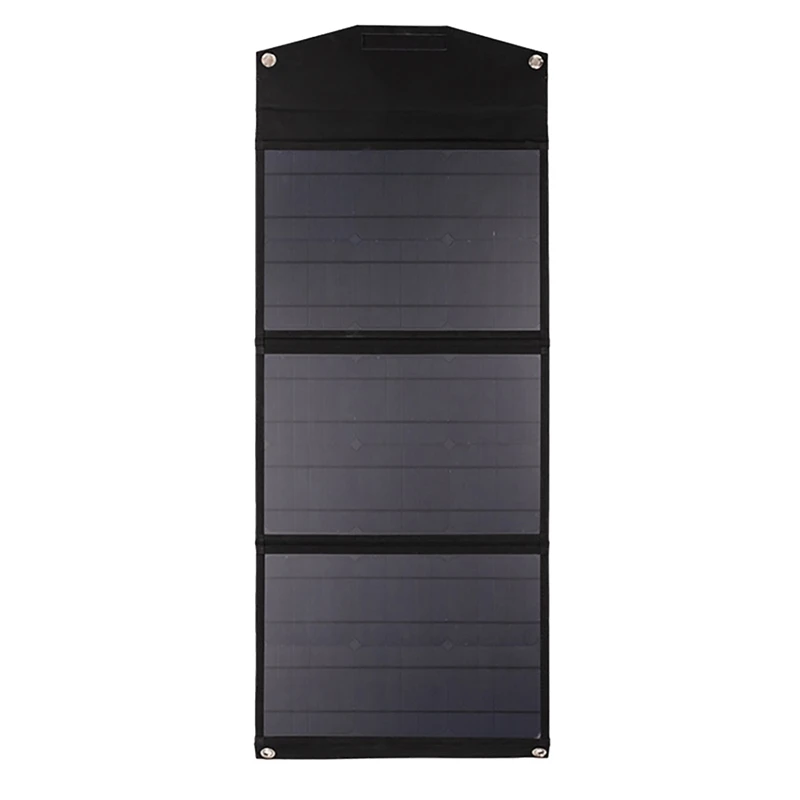 

60W Solar Panel Monocrystalline Solar Cell With USB And DC Output For Camping Cell Phone Tablet Devices Power Bank