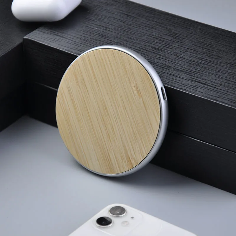 

Wooden Wireless Charger For iPhone 14 13 12 11 Pro Max For Samsung S22 S21 Note 20 10 Portable Fast Wireless Chargers Pad