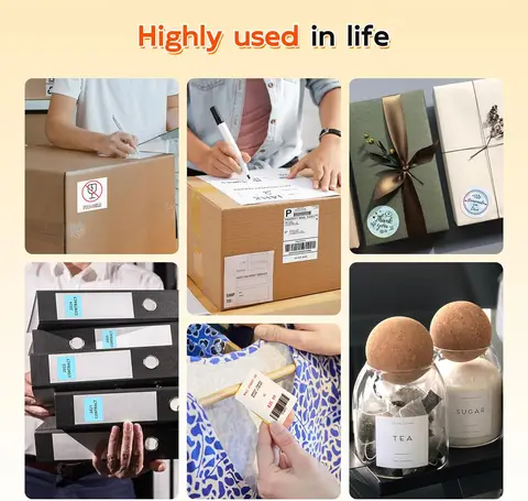 Принтер этикеток Phomemo M421 4x6, термопринтер для этикеток, совместимый с телефоном и ПК, портативные Bluetooth-принтеры для упаковки