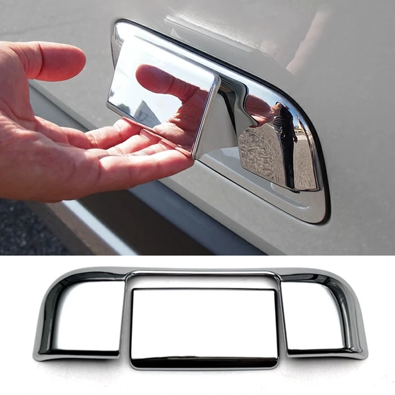 

For Suzuki Smile Hustler 2020 2021 2022 Rear Trunk Tailgate Door Handle Cover Trim Sticker Car Styling Accessories