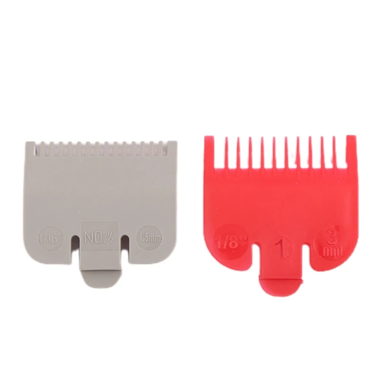 

2pcs 1.5mm 3mm Barber Shop Styling Guide Comb Hair Trimmer Clipper Replacement Drop Shipping