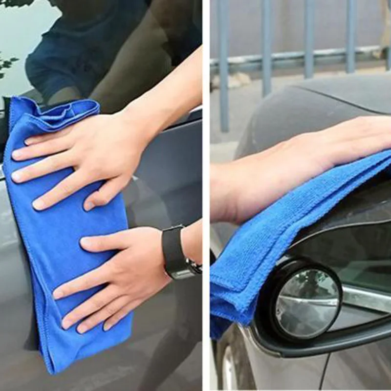 

10pcs Car Cleaning Towels Car Detailing Microfiber Towel For Cleaning Drying Tool Car Wash Towel Car Clean Cloth Washing Rag