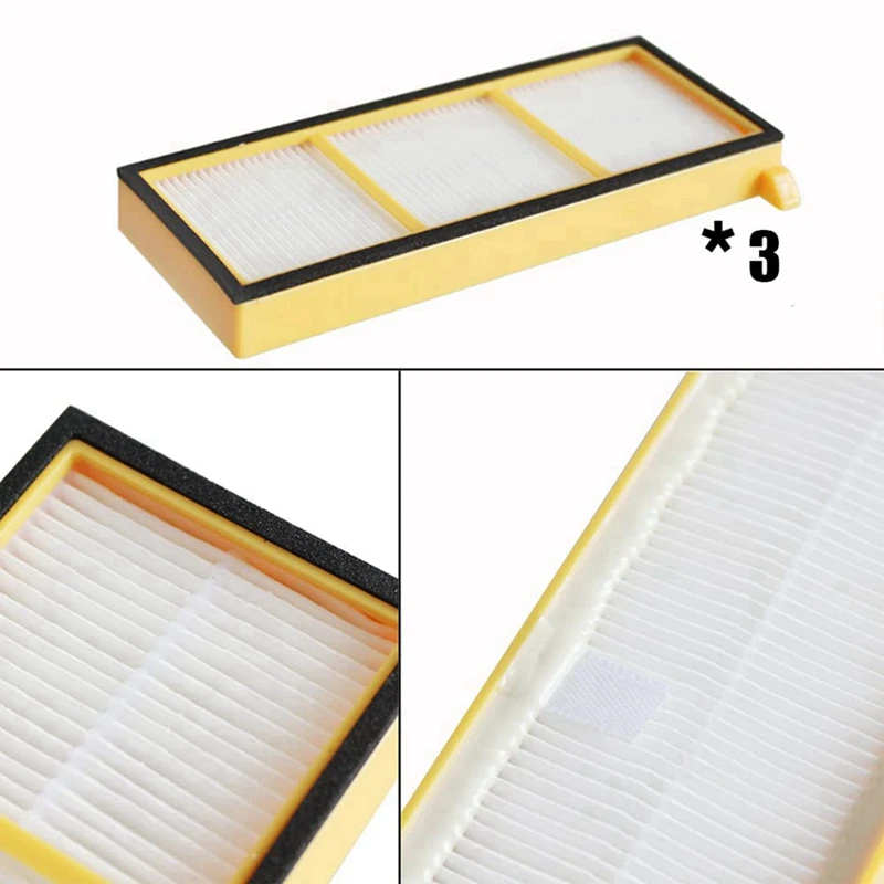 Сменные детали роликовая щетка боковая HEPA-фильтр для Shark ION RV700 RV750 аксессуары