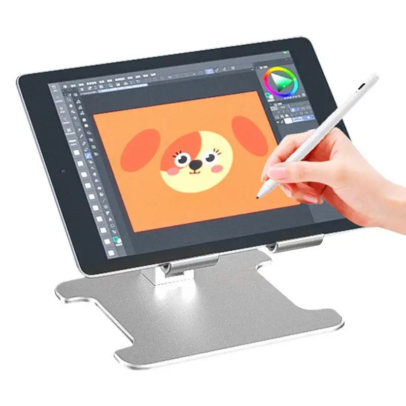 

Laptop Riser For Desk Foldable Tablet Stand 360 Rotating Laptop Riser For Desk Multi-Angle Height Adjustable Computer Stand For