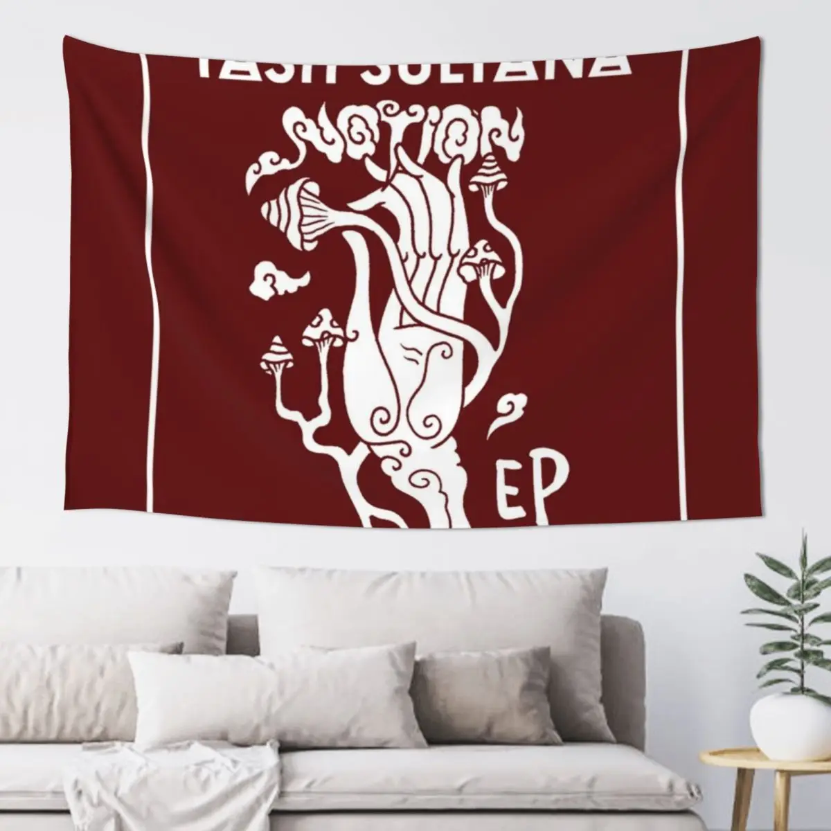 Onetow Tash UK World Tour 2020 гобелен