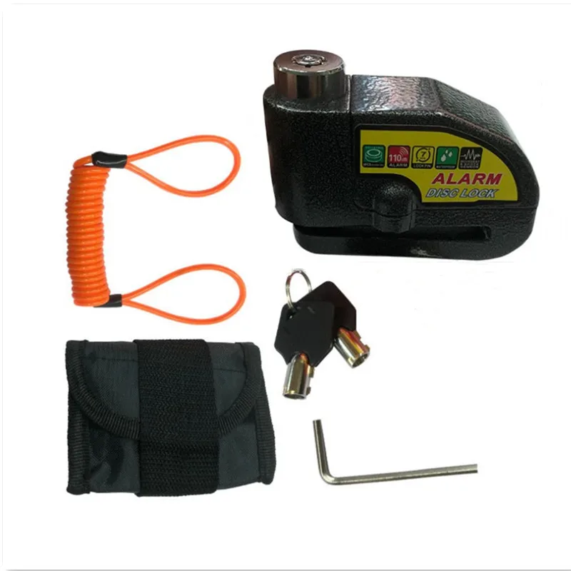 

Motorcycle Alarm Lock Bike Lock Security Anti-theft Lock Moto Disc Brake Lock Waterproof For Suzuki Kawasaki BMW Harley YAMAHA