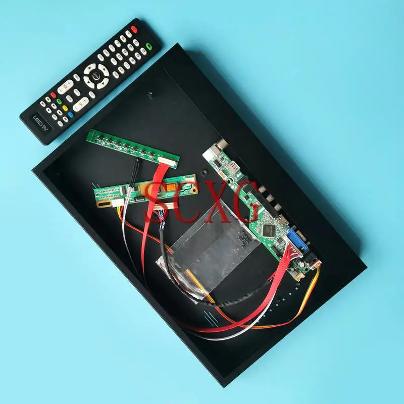 

For TX39D30VC1GAA LTD154EX0V TV Analog Driver Board+Metal Case 15.4" VGA HDMI-Compatible USB LVDS 30 Pin 1CCFL 1280*800 DIY Kit