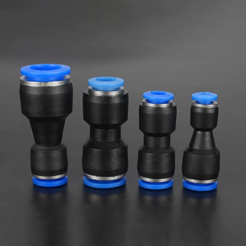 100 шт./партия быстроразъемные пневматические фиттинги 6-8 мм 6-10