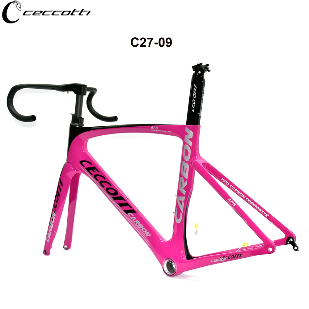 Рама шоссейного велосипеда с полным внутренним тросом и дисковым тормозом T1000