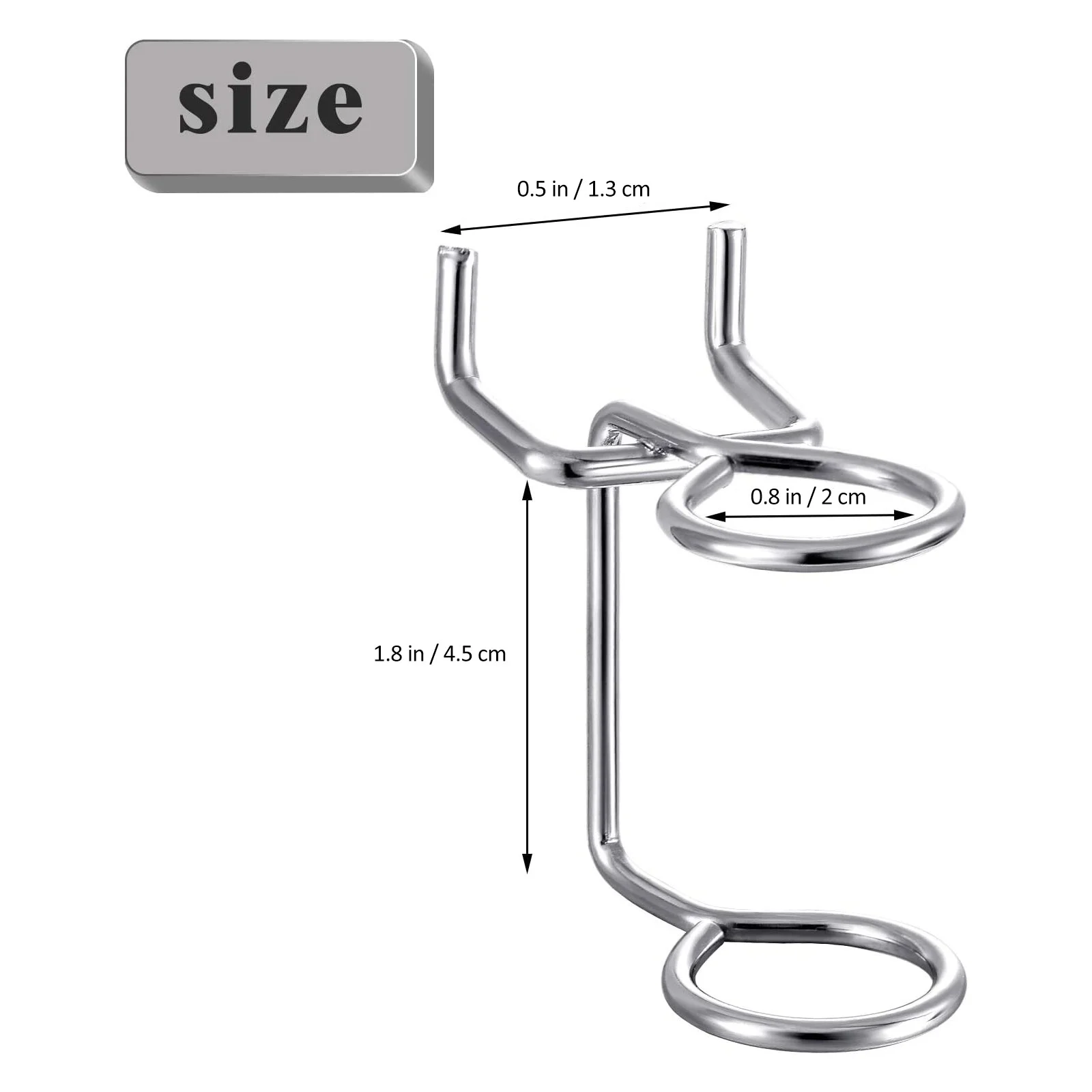 

10 Pcs Wrench Holder Pegboard Screwdriver Organizers Wall Mounted Iron Accessory Holders Hooks Girl Power