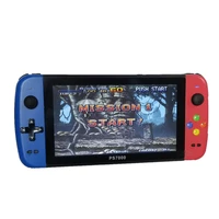 ps7000q900 7 inch handheld portable game console with 2 gamepads 64128gb 5000 free games 100 ps1 games for mamecpssegamd