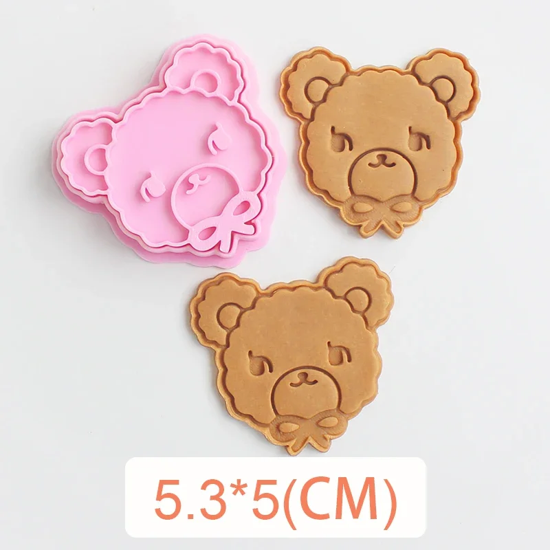 Формочки для печенья  Rabbit Bear Cat Love Heart