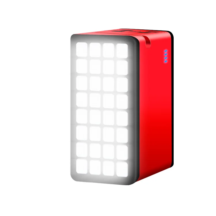 

PSOOO 4 USB output Micro Type C dual input large capacity waterproof outdoor 100000mah solar battery charger power bank