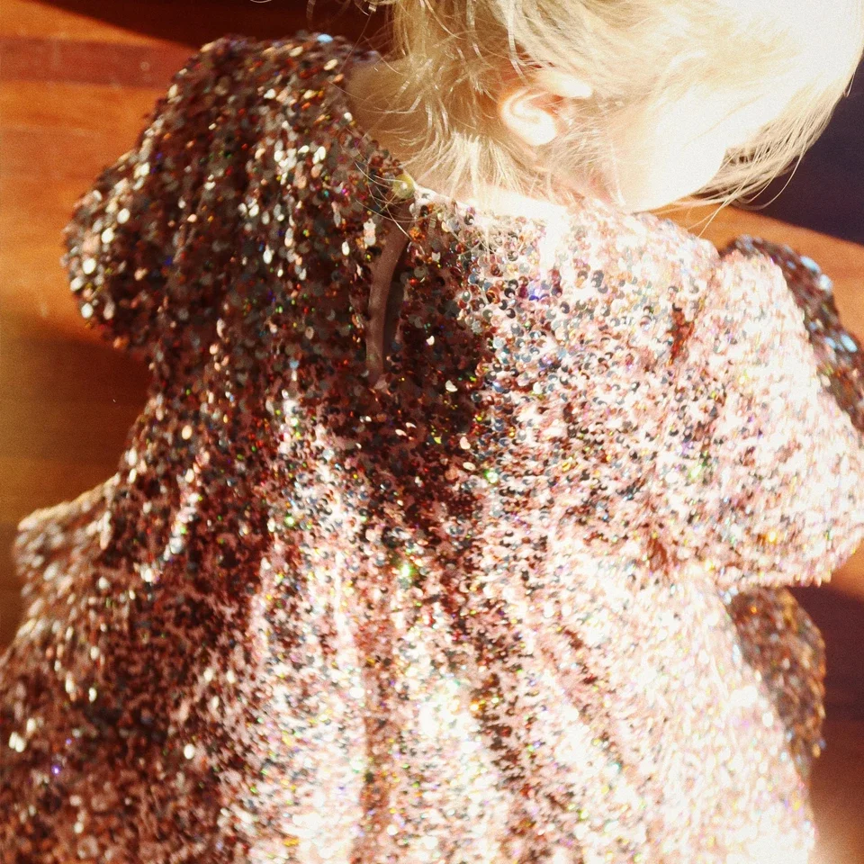 Платье для девочек KS абсолютно новая осенняя одежда маленьких модная