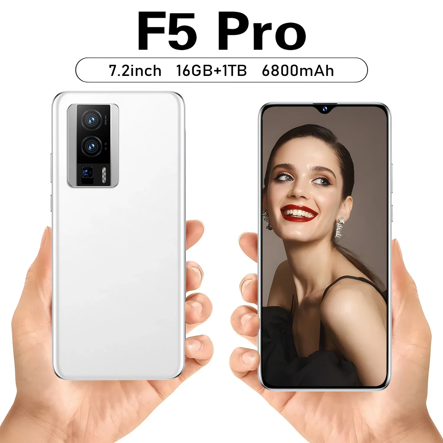 

Смартфон F5 Pro, Android 13, 6800 мАч