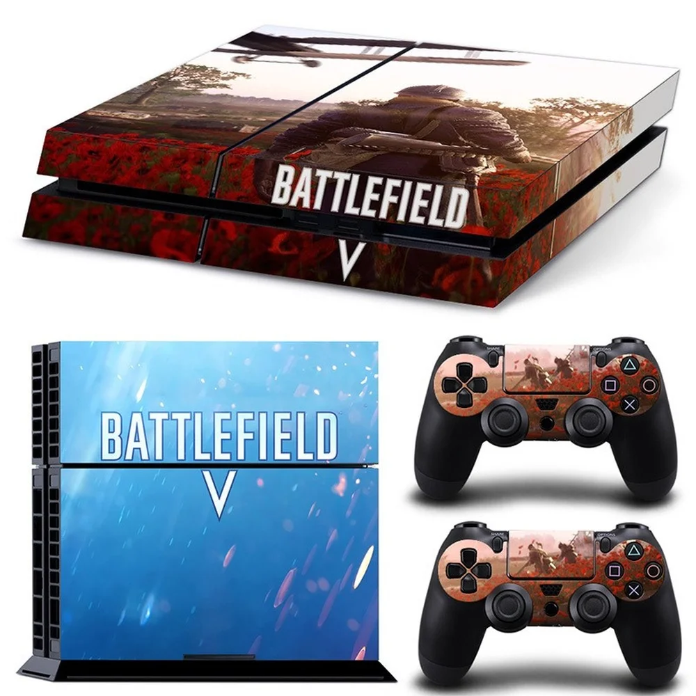 Виниловая наклейка на консоль PS4 с защитой от пыли |